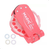 Kit Maquina De Colar Strass No Cabelo Fashion Brinquedo