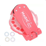 Kit Maquina De Colar Strass No Cabelo Fashion Brinquedo