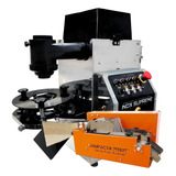 Kit Máquina De Fazer Salgados Inox Supreme Empanadeira