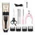 Kit Máquina De Tosa 5 Itens Gato Cachorro Tosador Silenciosa Cor Dourado 110v