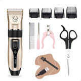 Kit Máquina De Tosa Cachorro Tosador Profissional Silenciosa