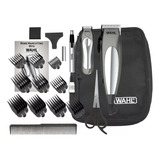 Kit Máquina E Aparador De Pelos Deluxe Groom Pro Cinza Wahl 220v