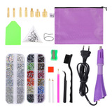 Kit Maquina P Riscar Frisar Chinelo E Pneus Strass