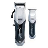 Kit Maquinas De Corte E Acabamento Launch Bivolt Wahl S Fio