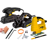 Kit Marceneiro Plaina Eletrica