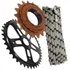 Kit Marcha 1v Relação Bicicleta Coroa Completo Bike