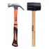 Kit Martelo Cabo 29cm Em Aço Carbono + Marreta Emborrachada