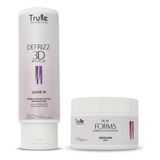 Kit Máscara Play Forms Modelador De Cachos Defrizz 3 D