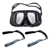 Kit Máscara Superpuma Cobra Sub 02 Tiras De Borracha Extra