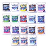 Kit Massa De Biscuit Jl Artesanato 90g 18 Unidades Coloridas