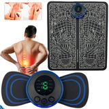 Kit Massageador Elétrico Tapete Pés Mini Pescoço Cervical