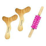 Kit Massageador Pantala Rolo Turbinada Cor Pink