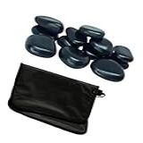 Kit Massagem 12 Pedras Quentes Vulcânicas Bolsa Aquecedora 127v