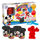 Kit Massinha De Modelar Disney C forma E Acessórios Mickey