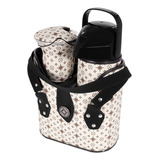 Kit Mateira Bolsa Cuia Pote Erva Garrafa Térmica 1l