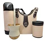 Kit Mateira Completo Cuia Bomba Pote Para Erva E Térmica Cor Nude