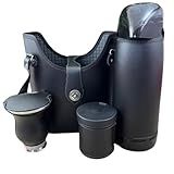 Kit Mateira Cuia Tapa Erva Pote Erva Térmica 1 8l Preto