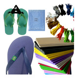 Kit Matéria Prima Para Fabricar 40 Chinelos Completo 90 10