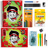 Kit Material Escolar Com Caderno Enaldinho Volta As Aulas