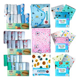 Kit Maternidade Bebe 16 Peças Pano De Boca Toalha Cueiro