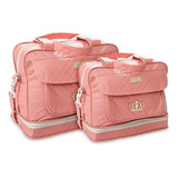 Kit Maternidade Bolsa E Frasqueira Menino Menina Mave