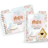 Kit Maternidade Livro Do Bebê Caderneta De Vacina Jardim
