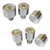Kit Matrizes Botão Ímã Imantado Rebite 2 Lados 14mm 18mm