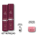Kit Max Nutri D marck 1l Mascara E Ampola Chantilly