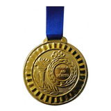 Kit Medalha 10 Unidades 29mm Mini Honra Ao Mérito Ouro
