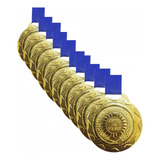 Kit Medalha Agel Grande 50mm 10 Unidades