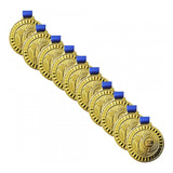 Kit Medalha Gedeval Pequena 35mm 10 Unidades
