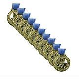 Kit Medalha Rema Grande 49mm 10 Unidades Ouro