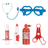 Kit Médico Brinquedo Infantil Conjunto Doutor Com Acessórios