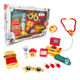 Kit Médico De Brinquedo Infantil Com