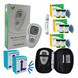 Kit Medidor Bioland Glicose 150 Tiras Glicemia 200 Lancetas