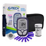 Kit Medidor De Glicose Glicemia Diabetes 10 Tiras 10 Lancetas Lancetador Vita G tech