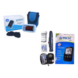 Kit Medidor De Glicose Gtech Lite C Oximetro Digital G tech