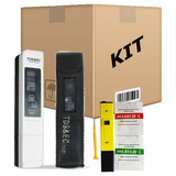 Kit Medidor De Ph C Kit Calibragem Condutivimetro Tds Ec