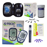 Kit Medidor Glicose Gtech 60 Tiras