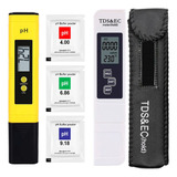 Kit Medidor Ph Condutivímetro Digital Medidor Ec Tds