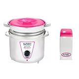 Kit Mega Bell Panela Termocera 700g E Aquecedor Cera Roll On Equipamento Completo Para Depilação Prático E Eficiente Ideal Para Uso Profissional Cera Quente Para Resultados Impecáveis