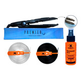 Kit Mega Hair Pinça 2 Queratina Fita Removedor Do K