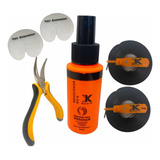 Kit Mega Hair Removedor + 2 Queratina + Alicate + Separado