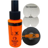 Kit Mega Hair Removedor K + Queratina Fita + Separador Mech