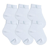 Kit Meias Infantil Bebê Cano Curto Lupo Meias Lupo 6 Und