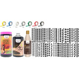 Kit Melanina 20 Fitas Cartela De Adesivos