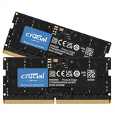 Kit Memória Crucial Ddr5 32gb 2x16gb 4800mhz 1 1v Notebook