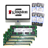 Kit Memórias Ram Kingston Para iMac A1311 4x4gb 16gb 1333mhz
