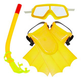 Kit Mergulho Oculos Snorkel
