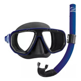 Kit Mergulho Dua Mascara Respirador Snorkel Seasub Original